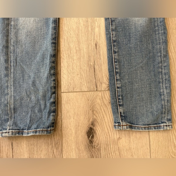 Pilcro and the Letterpress Distressed Blue Slim Jeans - Picture 2 of 5